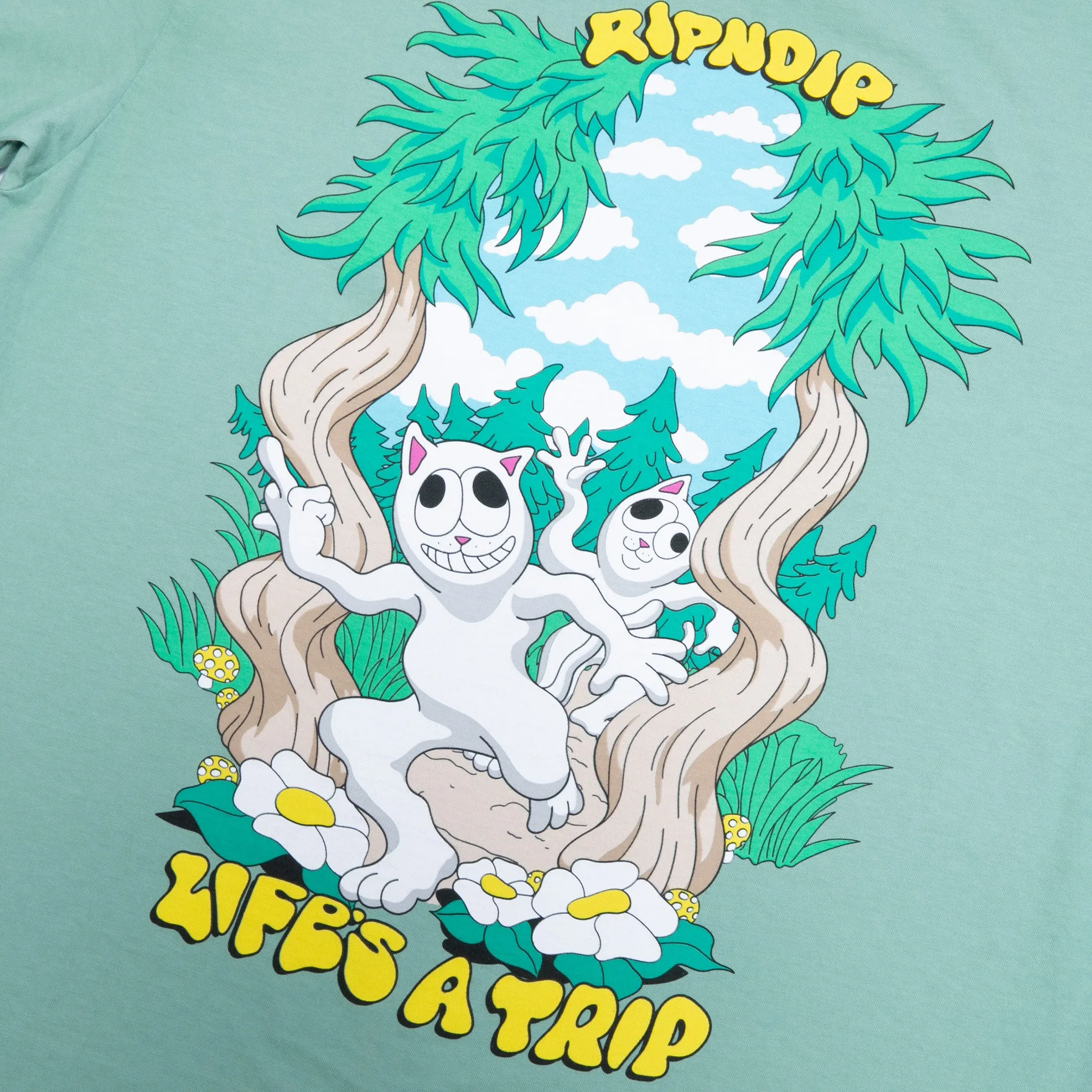 Lifes A Trip Tee (Light Pine) sold by Ripndip product image thumbnail 5