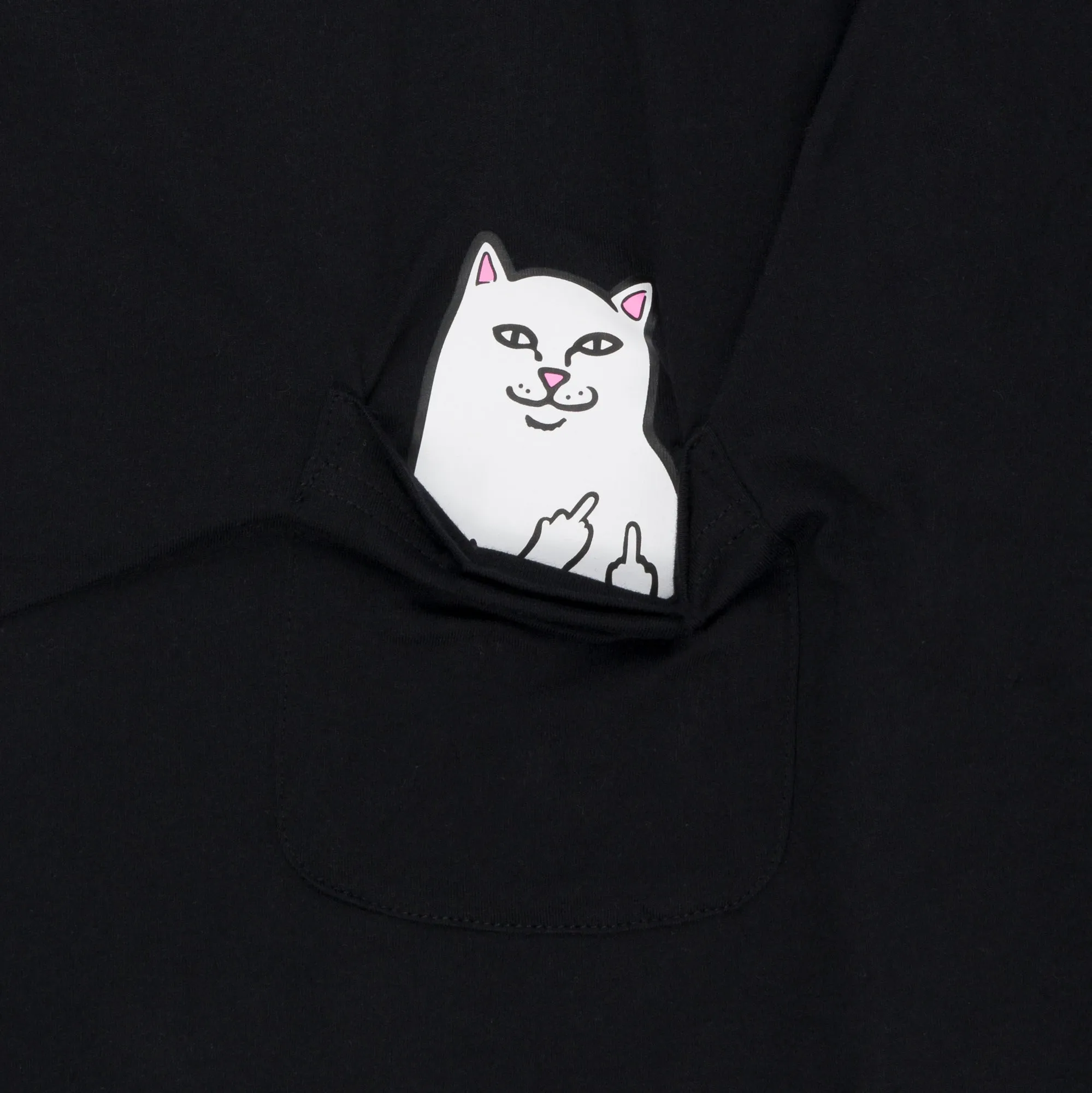 Lord Nermal S/S Pocket Tee (Black) sold by Ripndip product image thumbnail 3