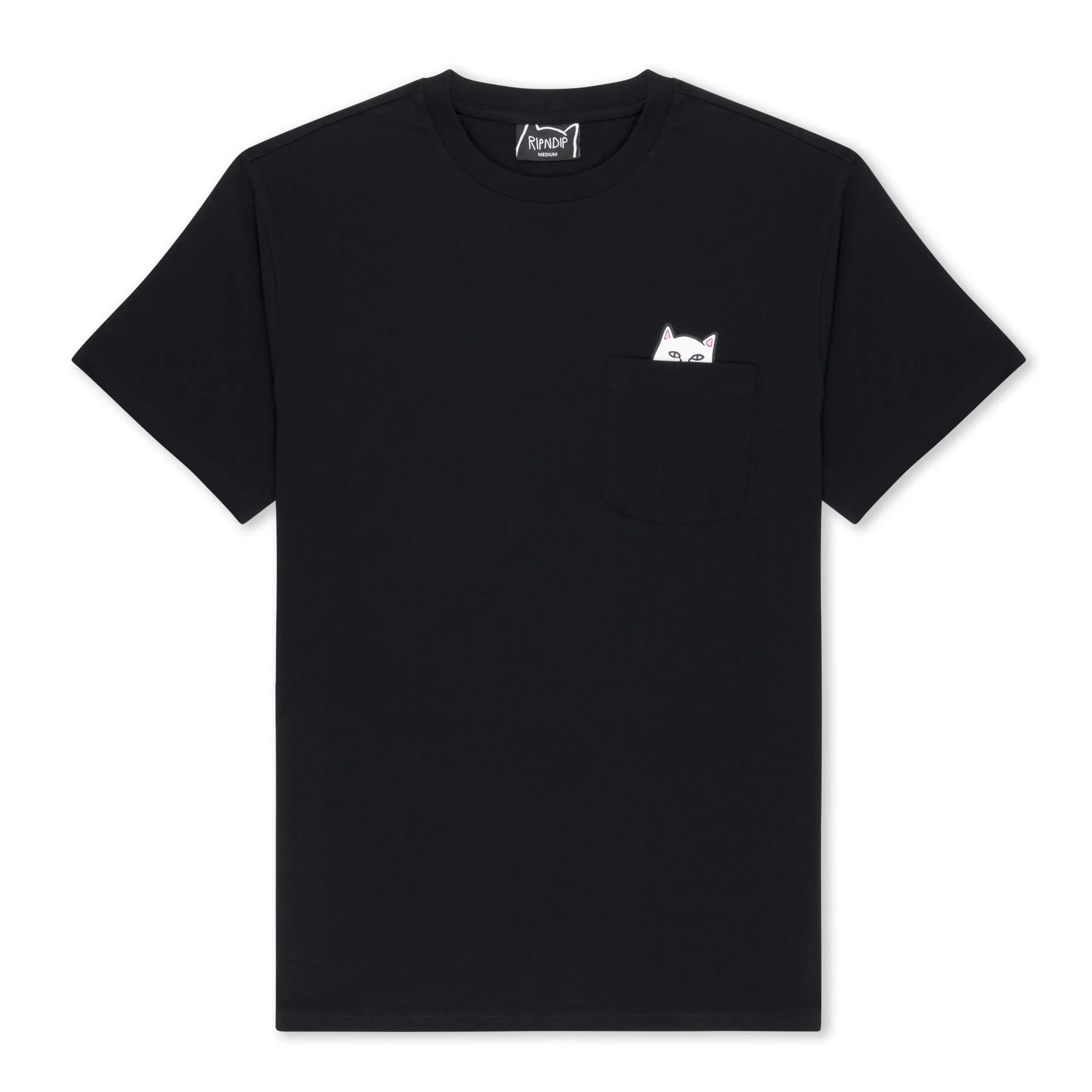 Lord Nermal S/S Pocket Tee (Black) sold by Ripndip