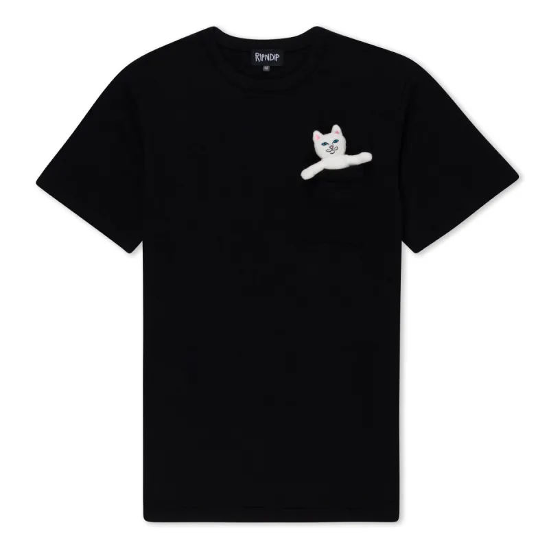 Nermy Buddy Pocket Tee (Black) made by Ripndip