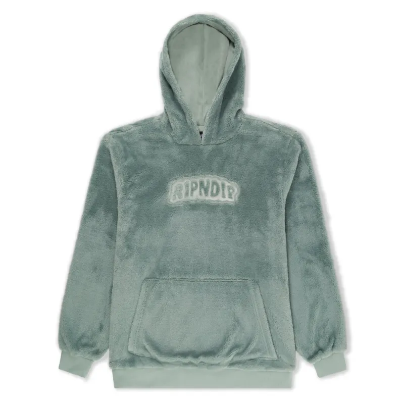 Bubble Sherpa Hoodie (Cool Grey) sold by Ripndip