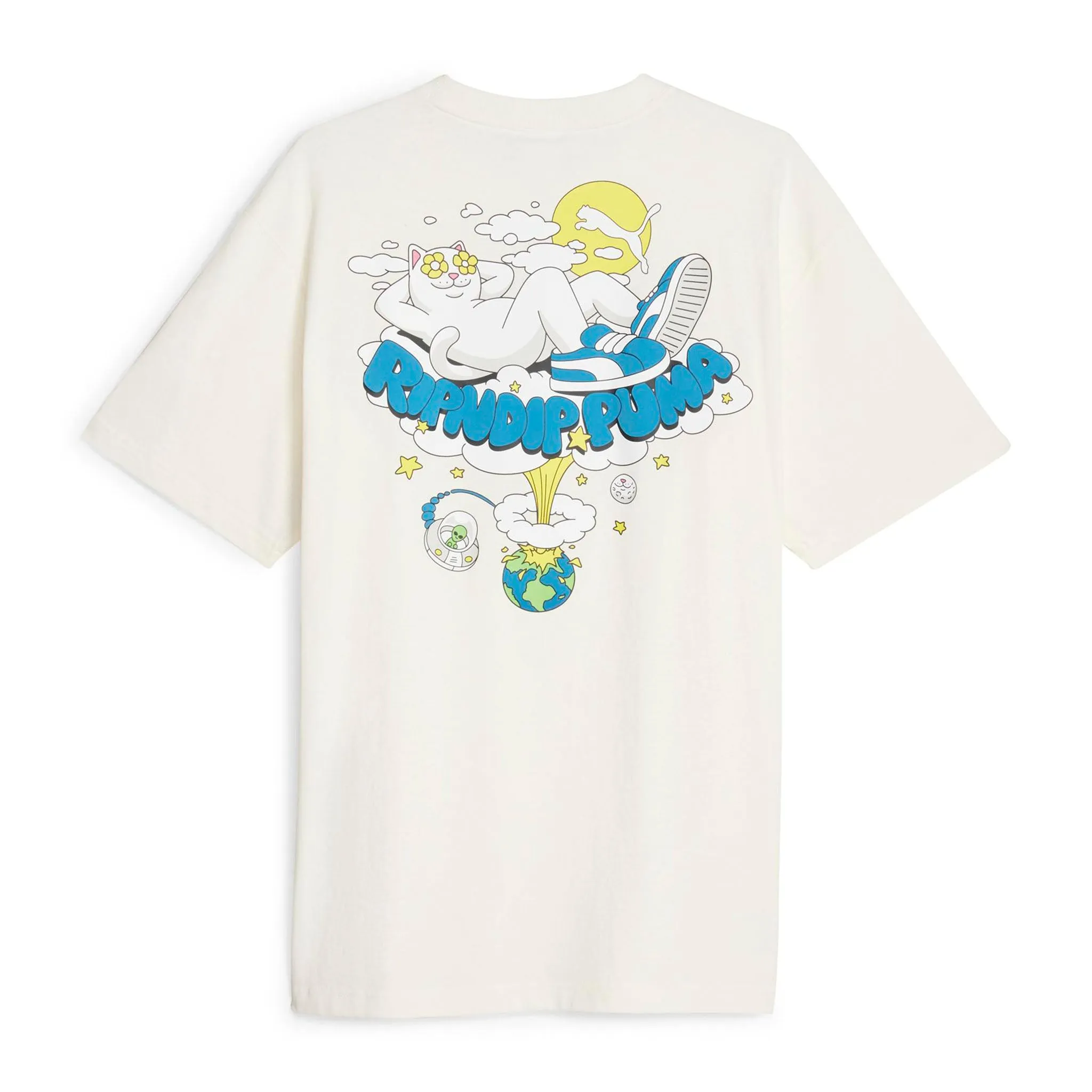 PUMA X RIPNDIP Logo Tee (Warm White) sold by Ripndip product image thumbnail 2