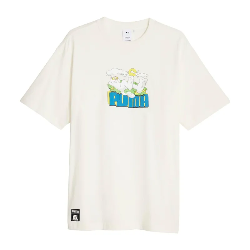 PUMA X RIPNDIP Logo Tee (Warm White) made by Ripndip