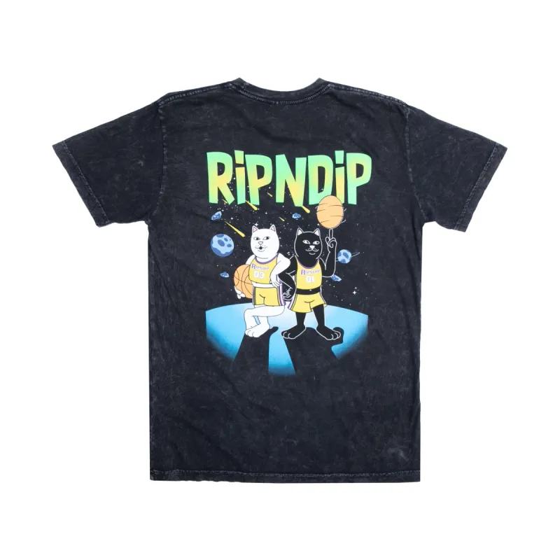 Nerm Jam Tee (Black Mineral Wash) made by Ripndip