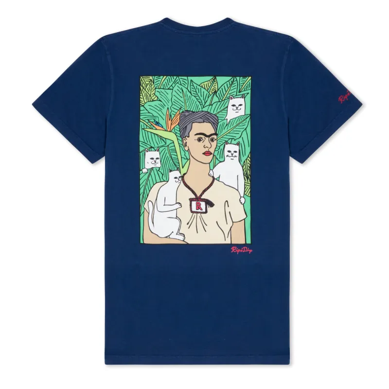 Nermal Portrait Tee (Navy) sold by Ripndip
