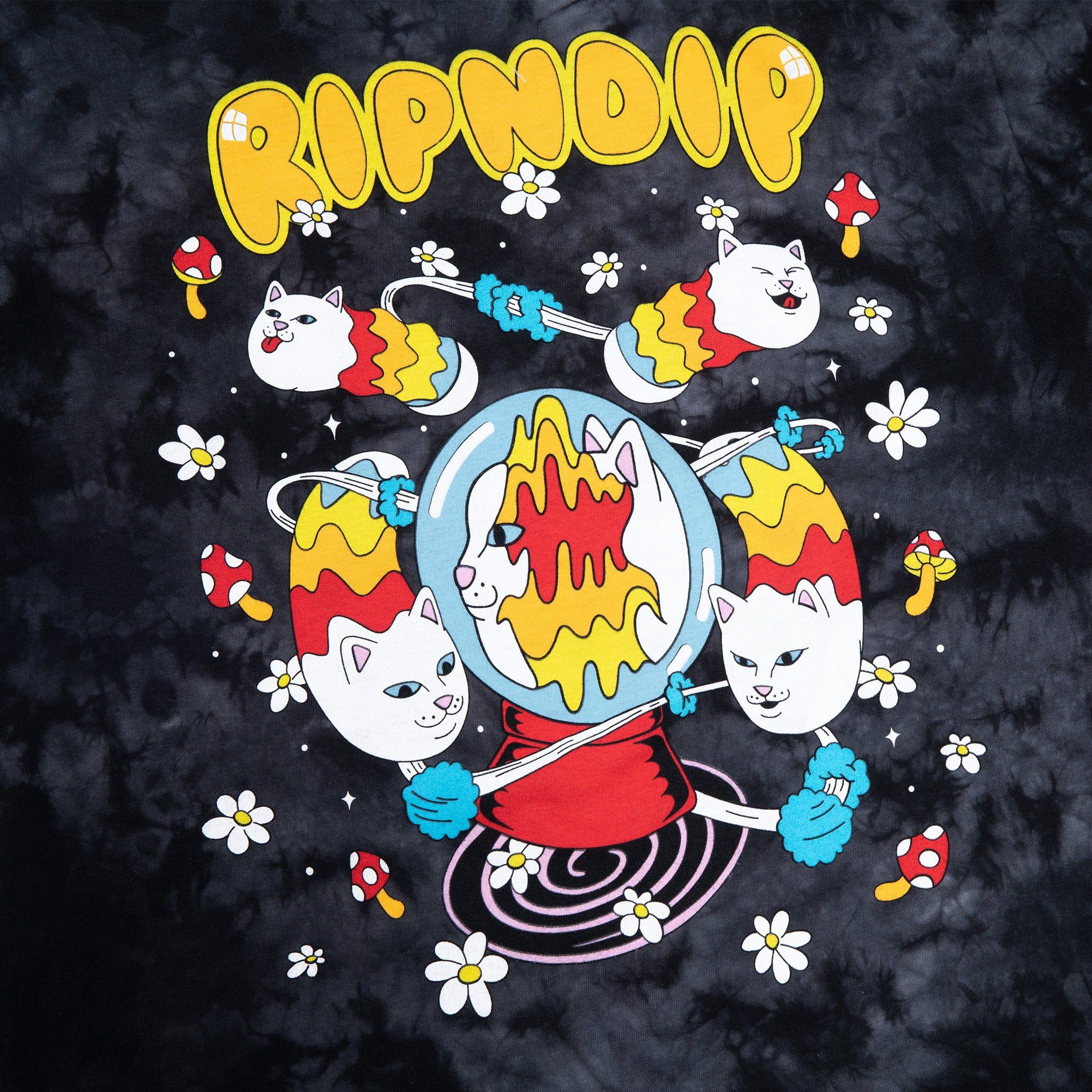 Space Gravy Tee (Black Lightning Wash) sold by Ripndip product image thumbnail 4