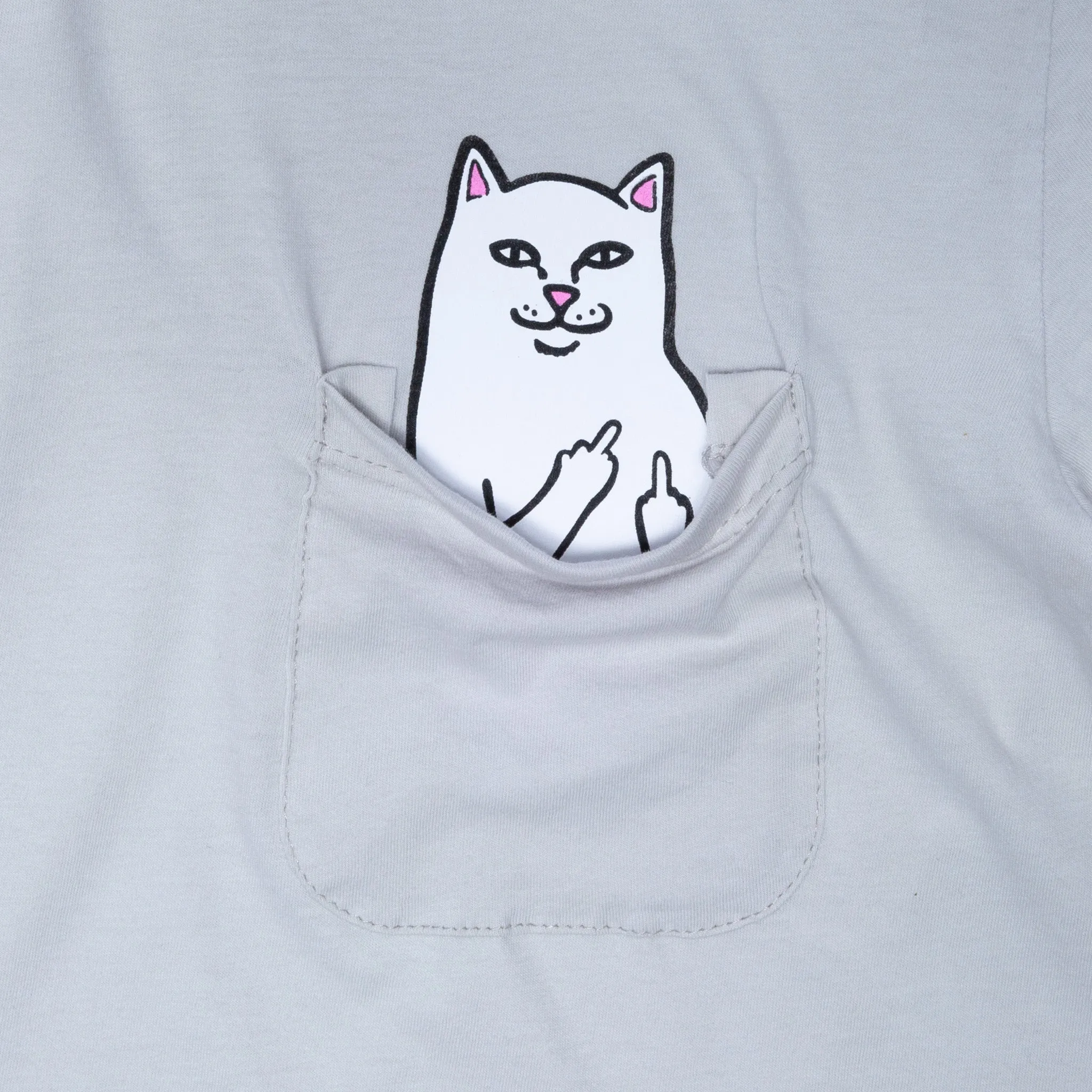 Lord Nermal Pocket Tee (Grey) sold by Ripndip product image thumbnail 2