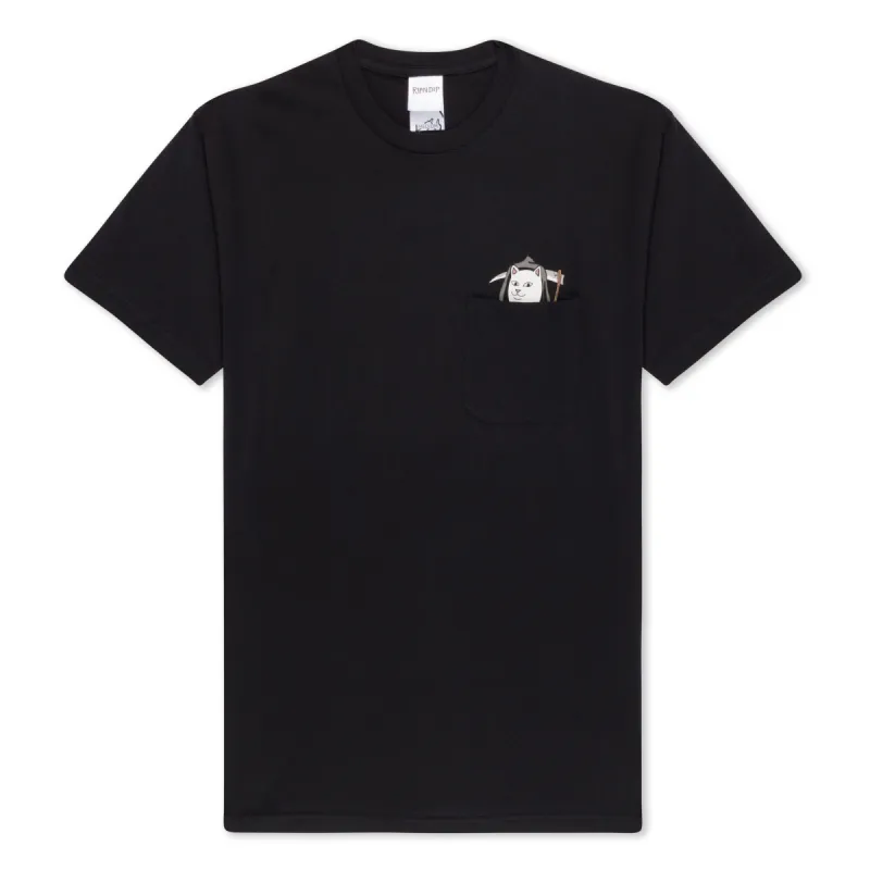 Grim Lord Nermal Pocket Tee (Black) sold by Ripndip