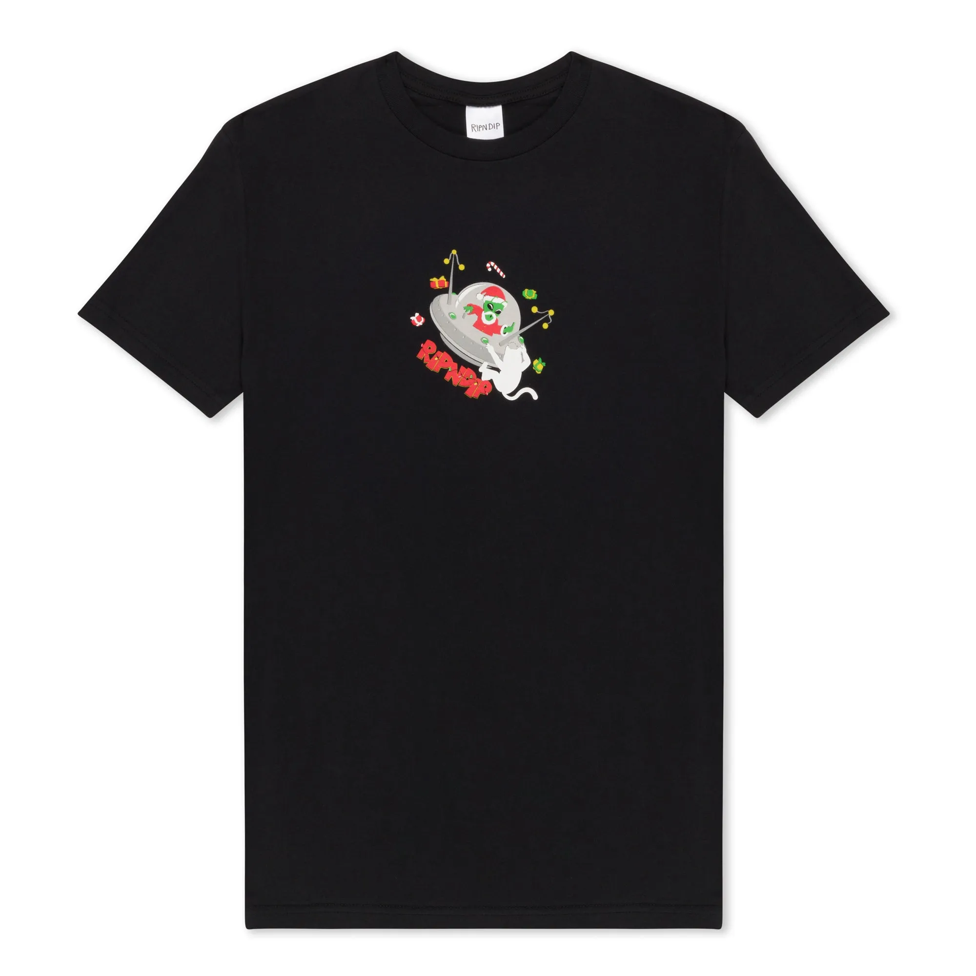Space Santa Tee (Black) sold by Ripndip