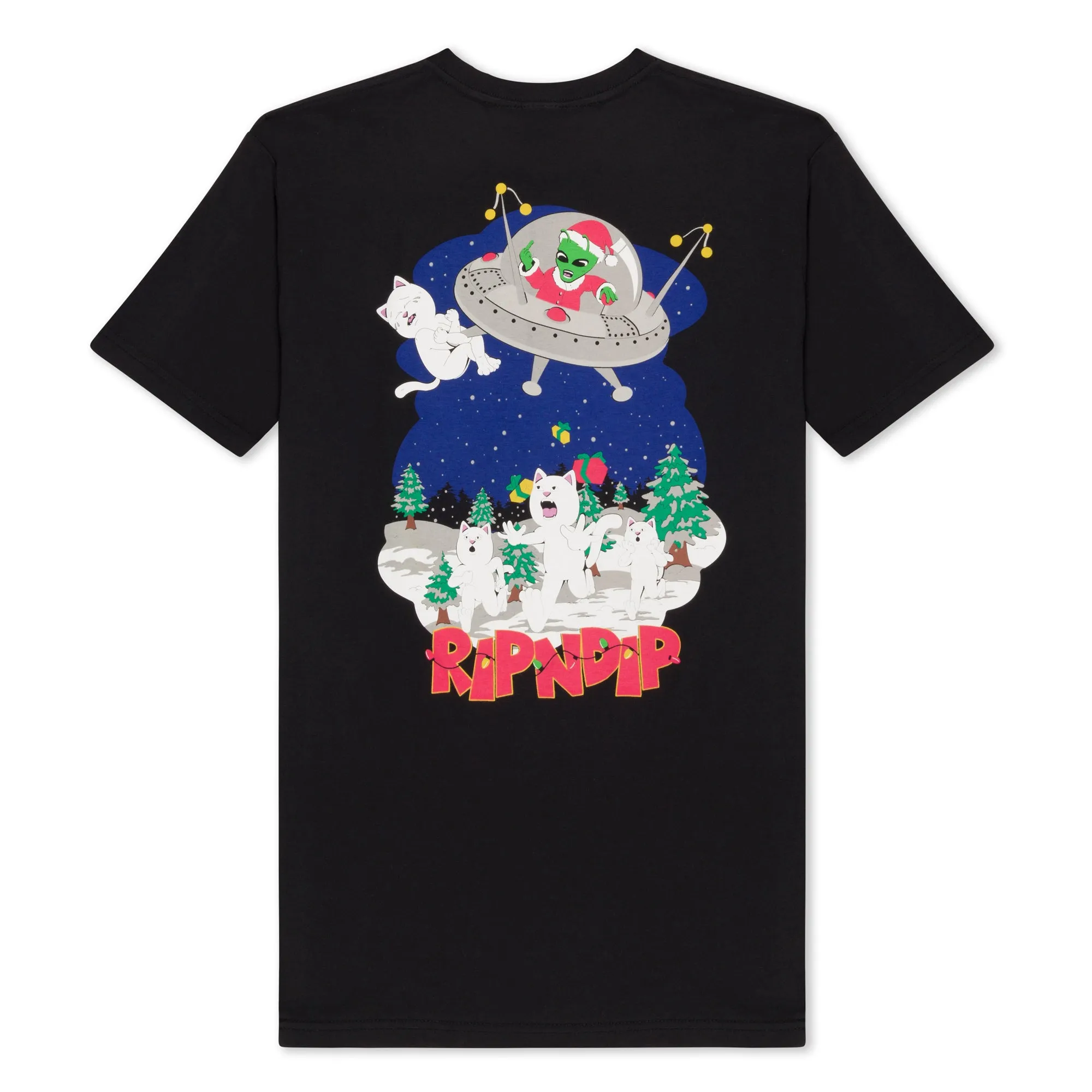 Space Santa Tee (Black) sold by Ripndip product image thumbnail 2
