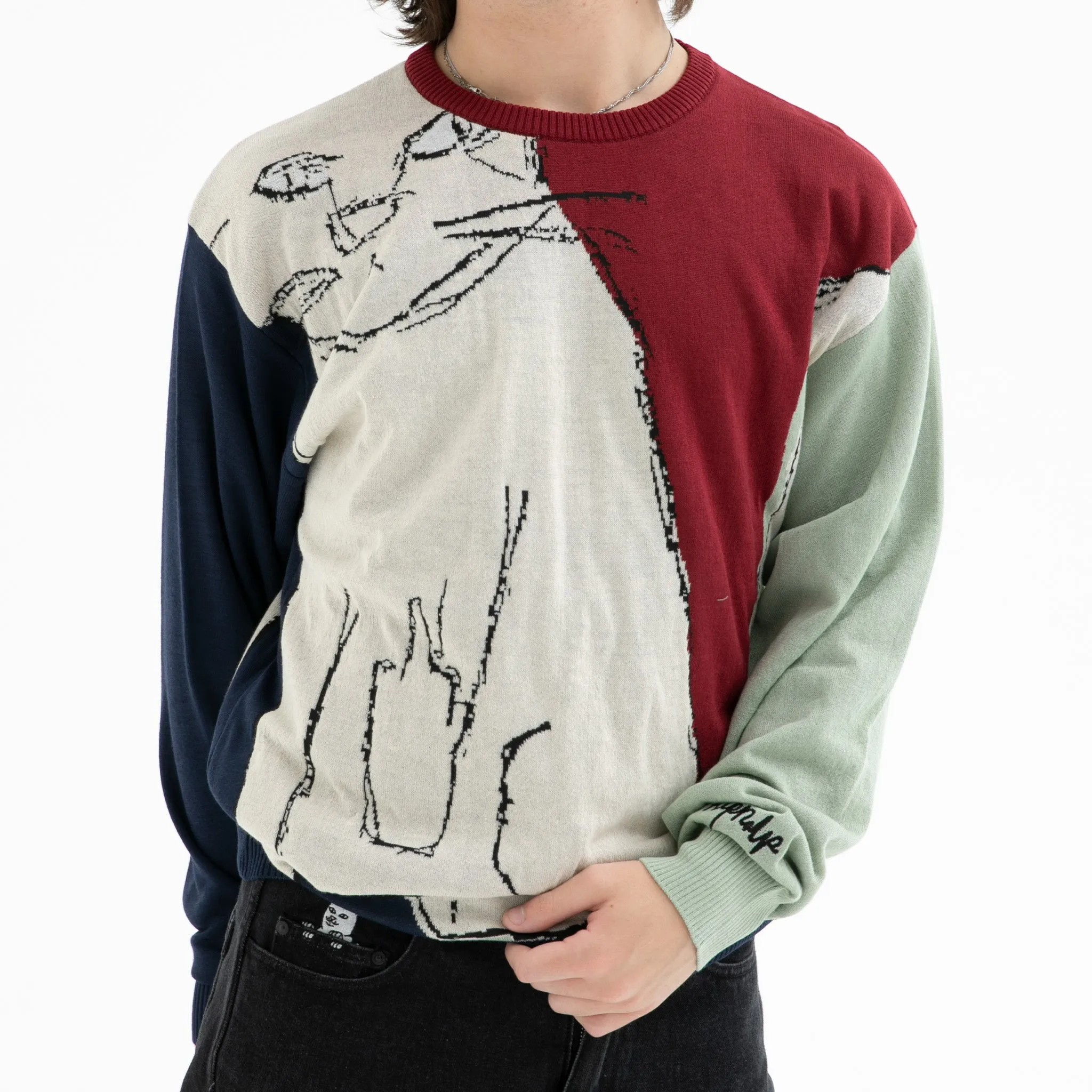 Nermhol Knit Sweater (Multi) sold by Ripndip product image thumbnail 2