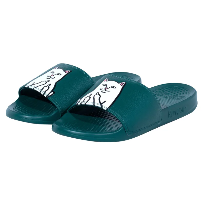 Lord Nermal Slides (Hunter Green) sold by Ripndip