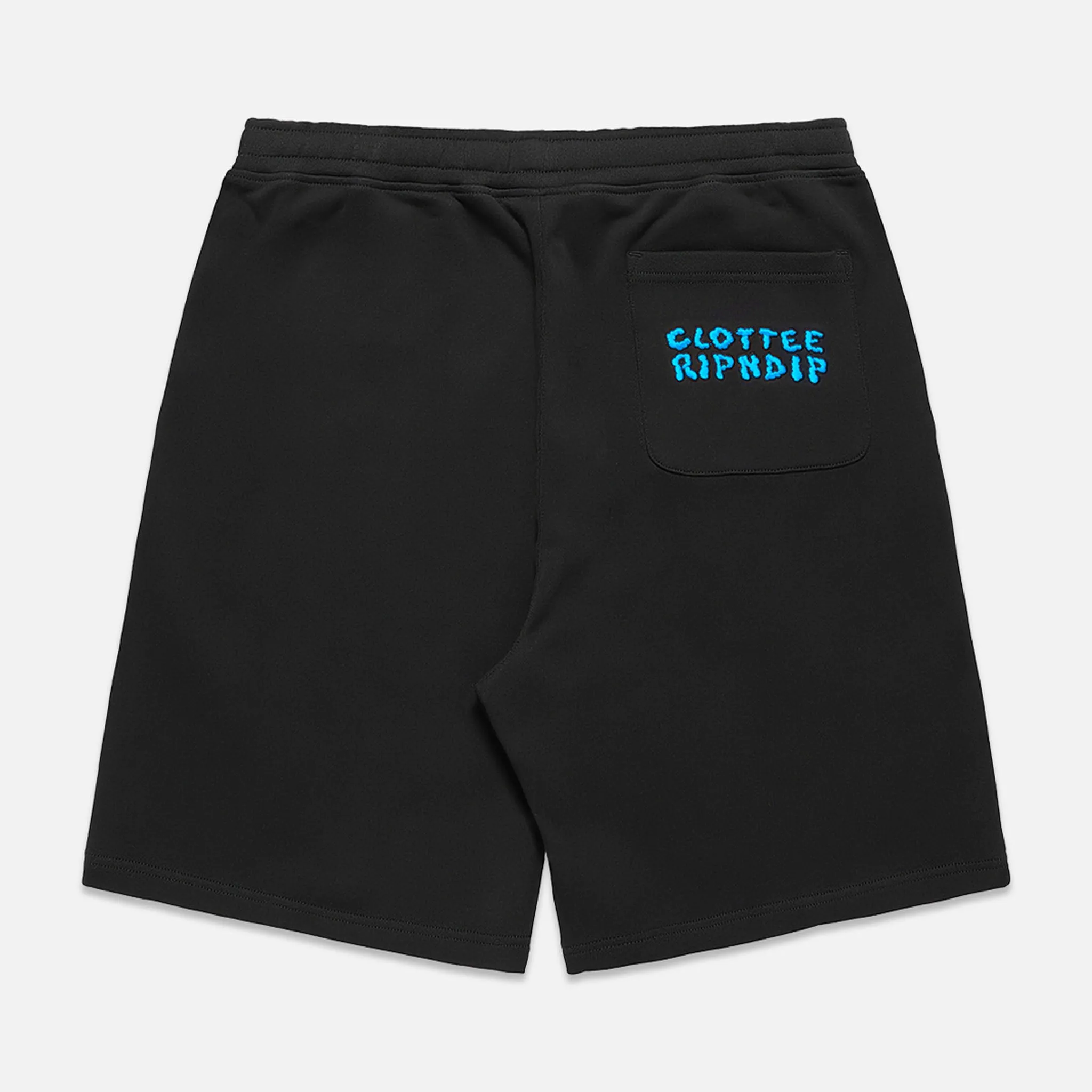 Hanging On Sweatshorts (Black) sold by Ripndip product image thumbnail 3