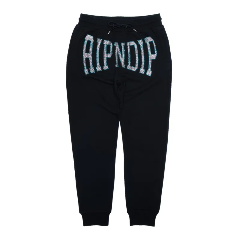 Summer Revenge Rhinestone Sweatpants (Black) sold by Ripndip