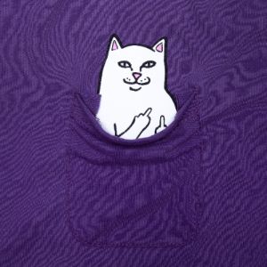 Lord Nermal Pocket Tee (Purple) sold by Ripndip