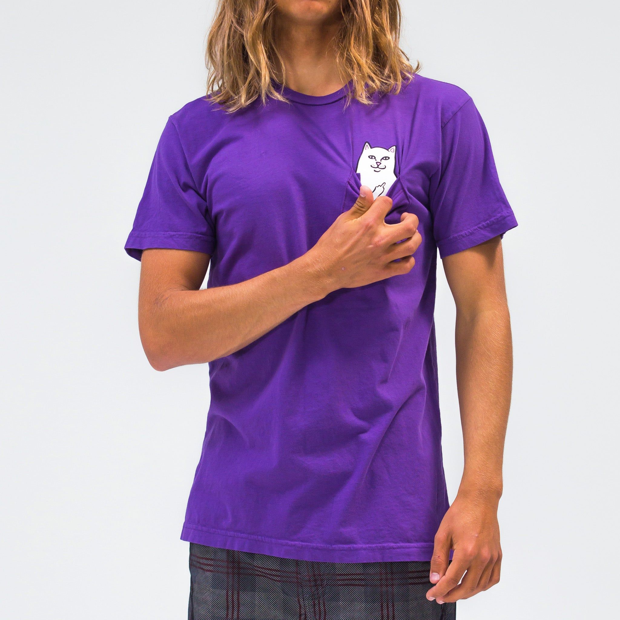 Lord Nermal Pocket Tee (Purple) sold by Ripndip product image thumbnail 2
