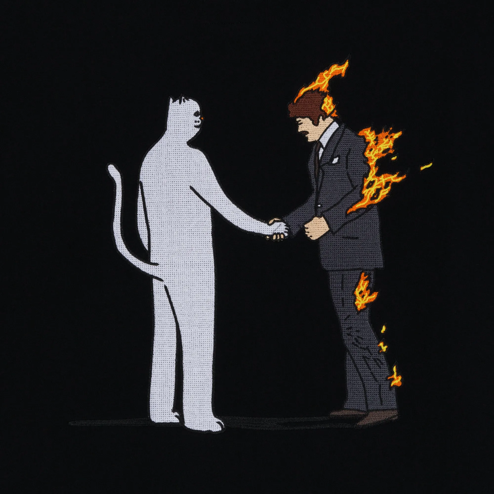 Burn Hoodie (Black) sold by Ripndip product image thumbnail 4