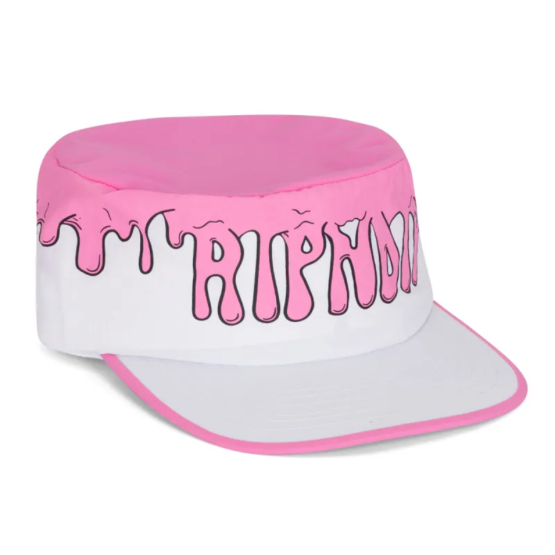 Drizzle Painters Hat (Pink / White) sold by Ripndip
