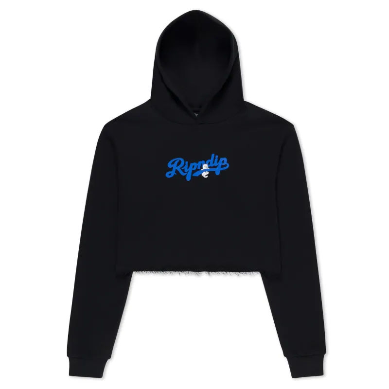 Los Ripndip Cropped Hoodie (Black) sold by Ripndip