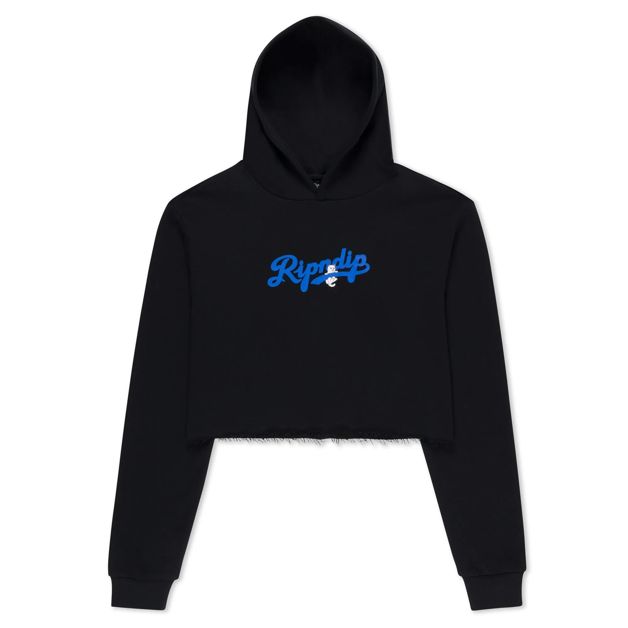 Los Ripndip Cropped Hoodie (Black) sold by Ripndip