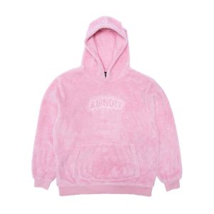 Bubble Sherpa Hoodie (Pink) sold by Ripndip