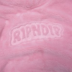Bubble Sherpa Hoodie (Pink) sold by Ripndip