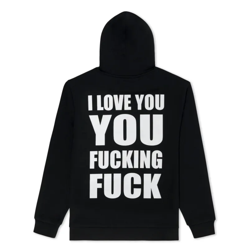 ILY Fuckin Fuck Hoodie (Black) sold by Ripndip