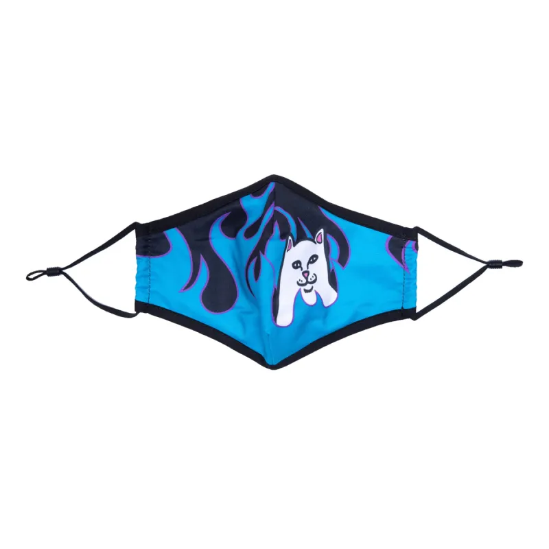 Welcome To Heck Face Mask (Black/Purple/Blue) sold by Ripndip