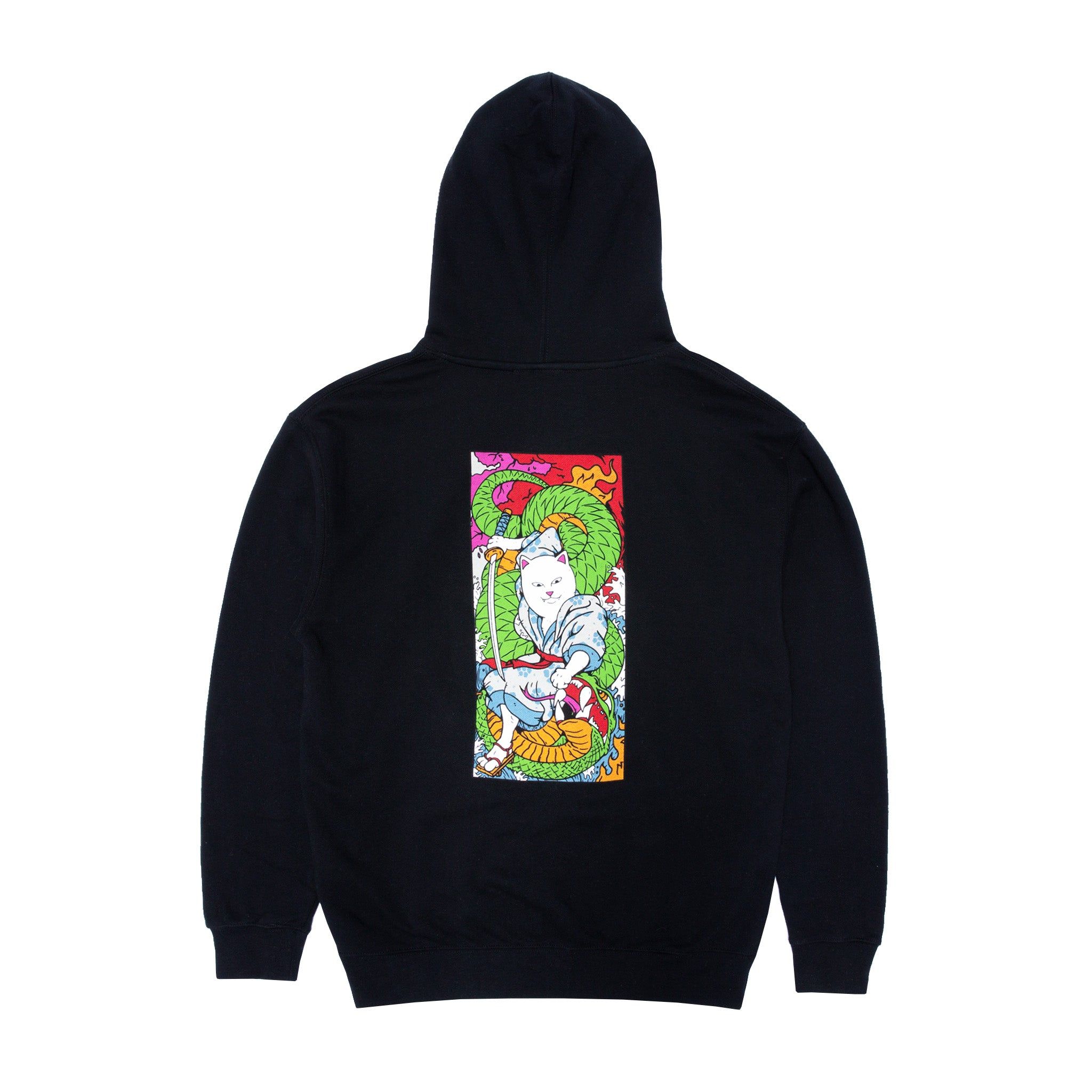 Nermurari Warrior Hoodie (Black) sold by Ripndip