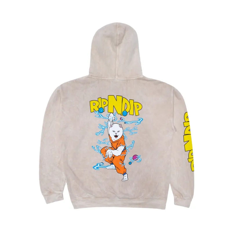 Super Sanerm Hoodie (Beige Vintage Wash) sold by Ripndip