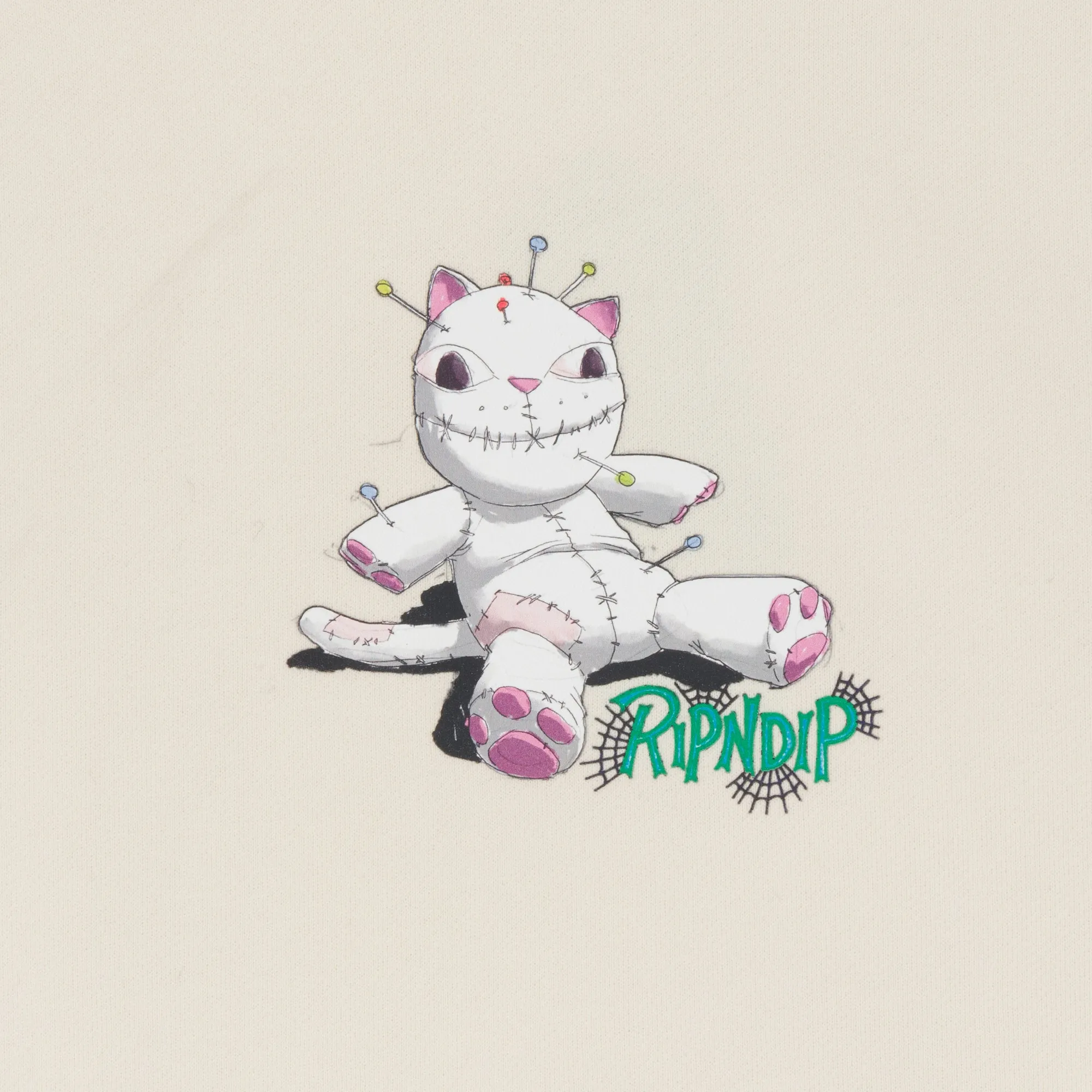 Travis Cropped Hoodie (Natural) sold by Ripndip product image thumbnail 3