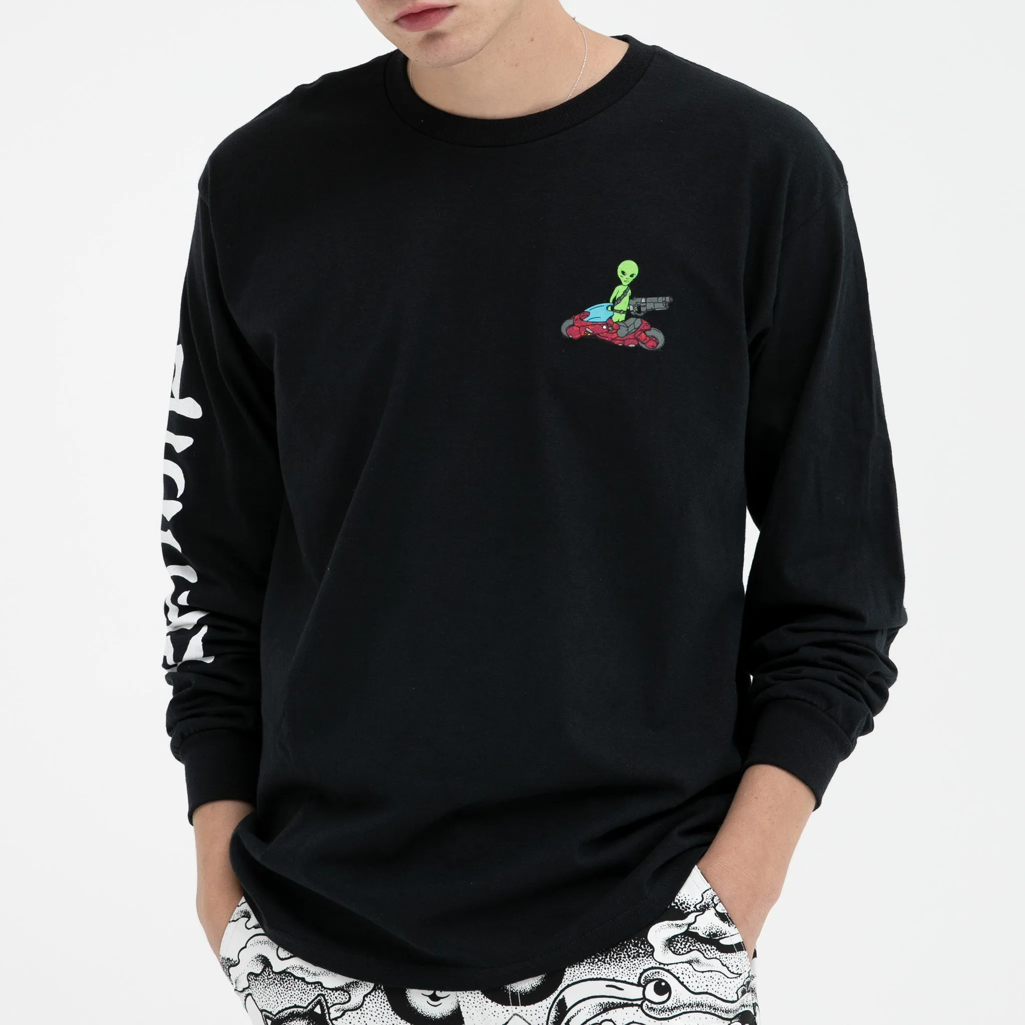 Runaway Long Sleeve (Black) sold by Ripndip product image thumbnail 2