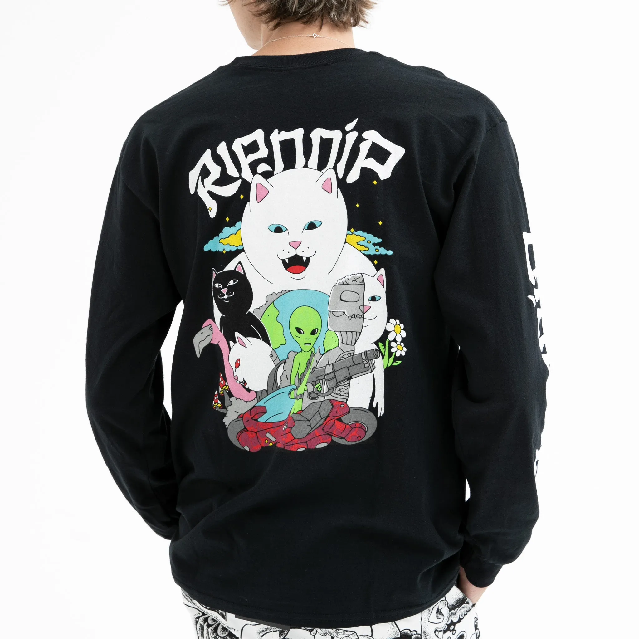 Runaway Long Sleeve (Black) sold by Ripndip product image thumbnail 3