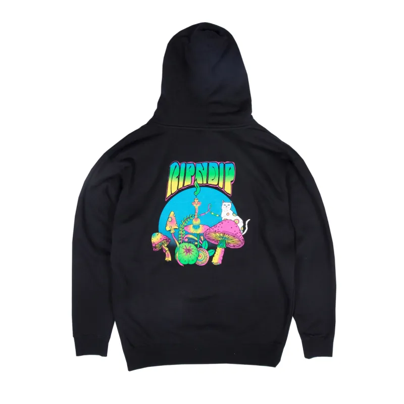 Psychedelic Hoodie (Black) sold by Ripndip