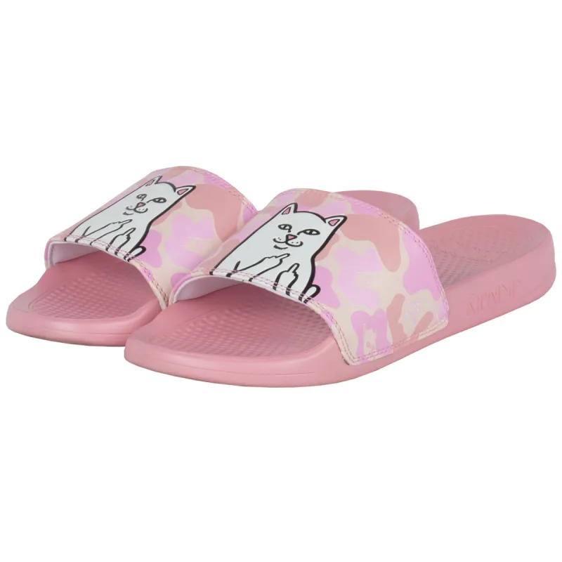 Lord Nermal Slides (Pink Camo) sold by Ripndip
