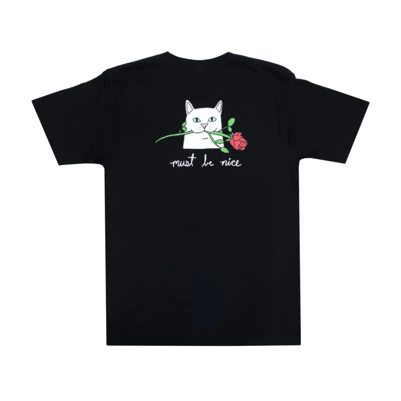 Romantic Nerm Tee (Black) made by Ripndip