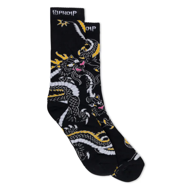 Ryu Socks (Black) sold by Ripndip