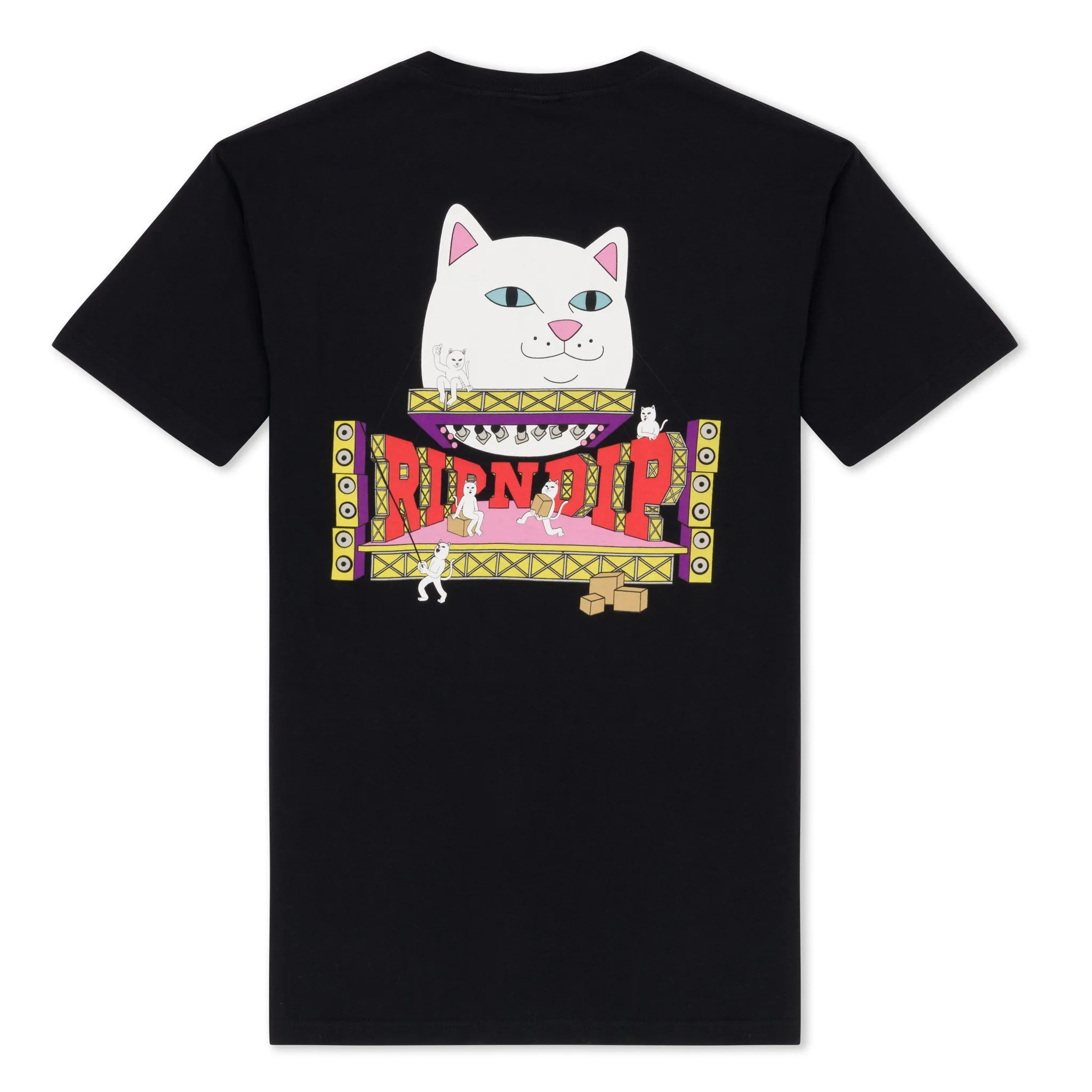 Ripndip Stage Tee (Black) sold by Ripndip
