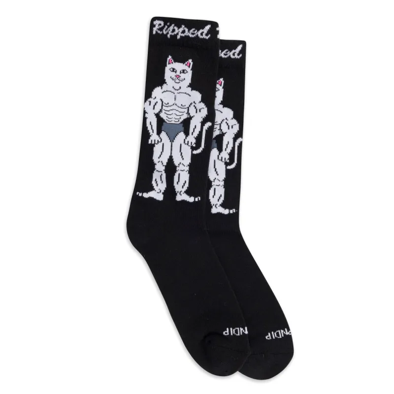Ripped N Dipped Socks (Black) sold by Ripndip