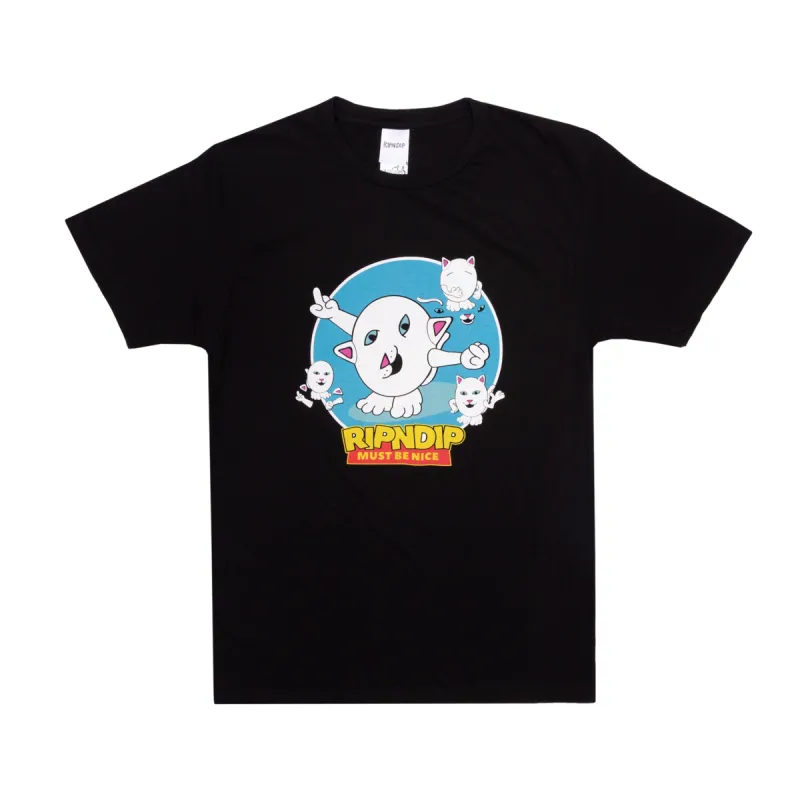 Nerm Story Tee (Black) sold by Ripndip