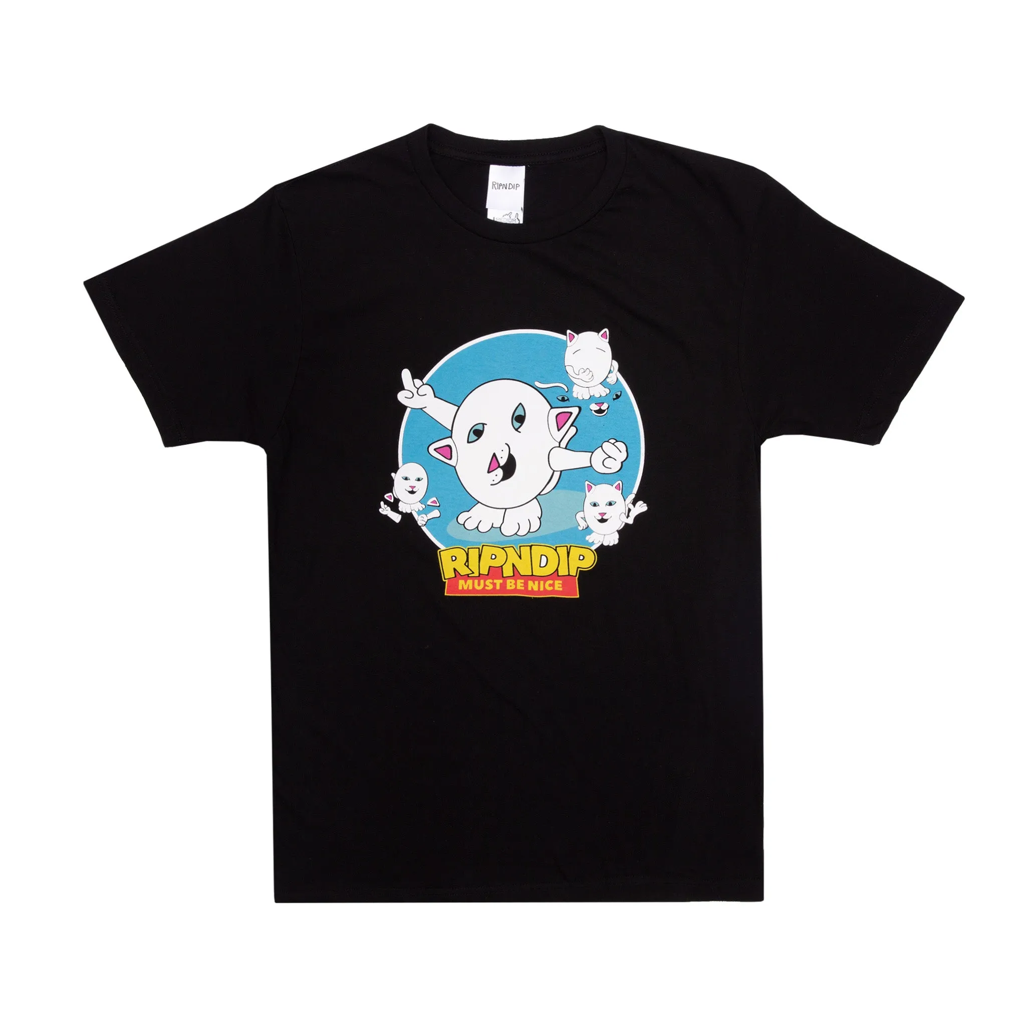 Nerm Story Tee (Black) sold by Ripndip