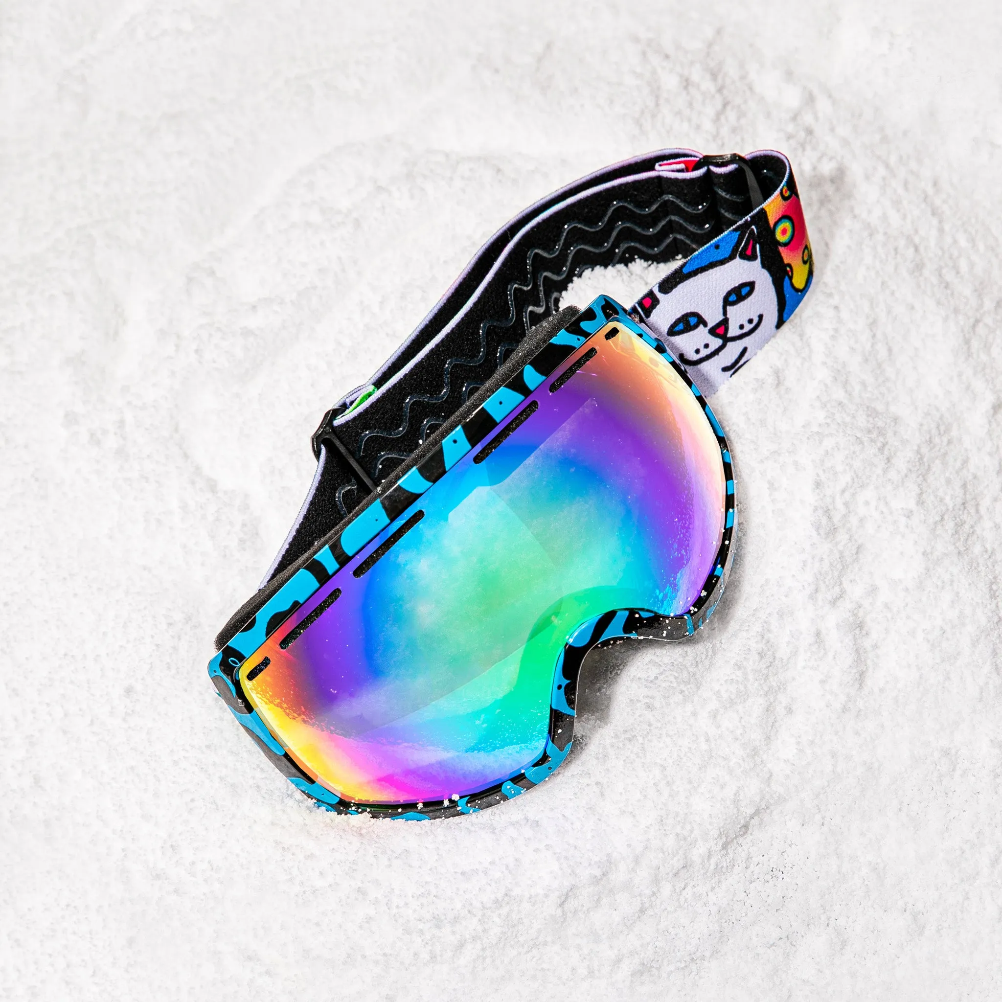 Psychedelic Goggles (Black/Blue) sold by Ripndip product image thumbnail 2