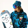 Psychedelic Goggles (Black/Blue) sold by Ripndip