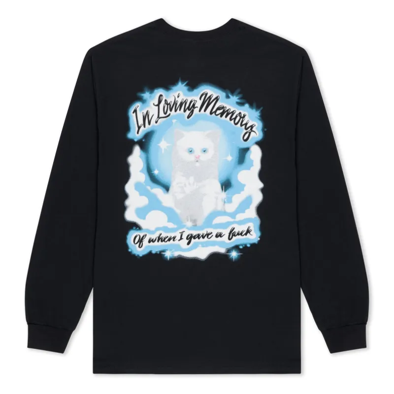 In Loving Memory Long Sleeve (Black) sold by Ripndip