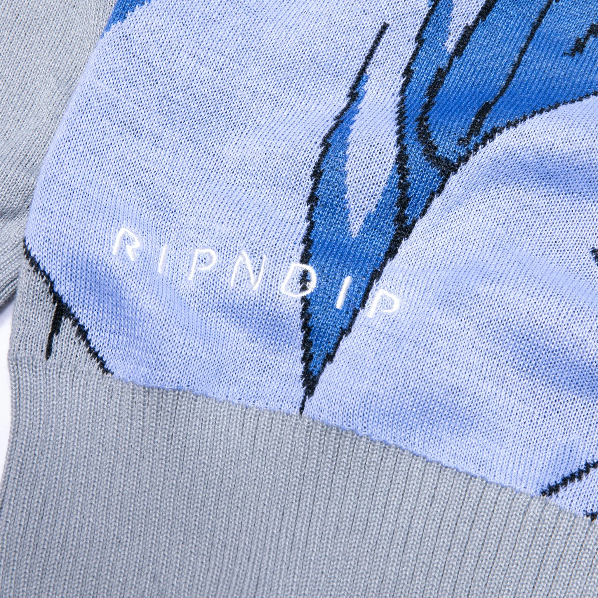 Heaven And Hell Knit Sweater (Light Blue) sold by Ripndip product image thumbnail 4