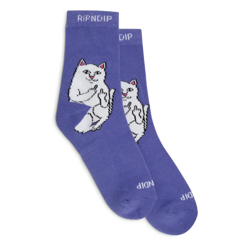 Lord Nermal Mid Socks (Violet) sold by Ripndip