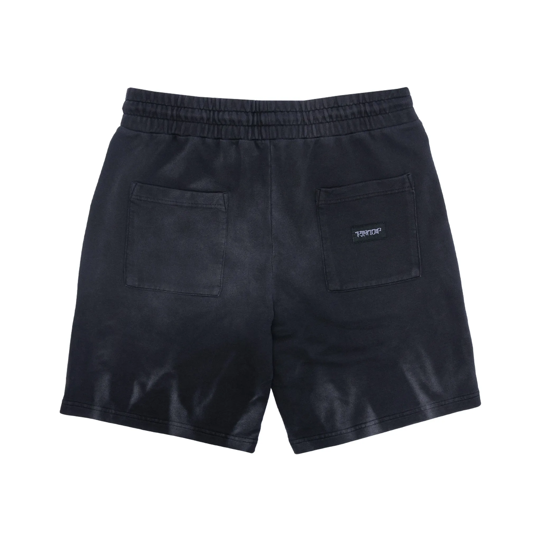 Mystic Jerm Sweatshorts (Black Faded Wash) sold by Ripndip product image thumbnail 2