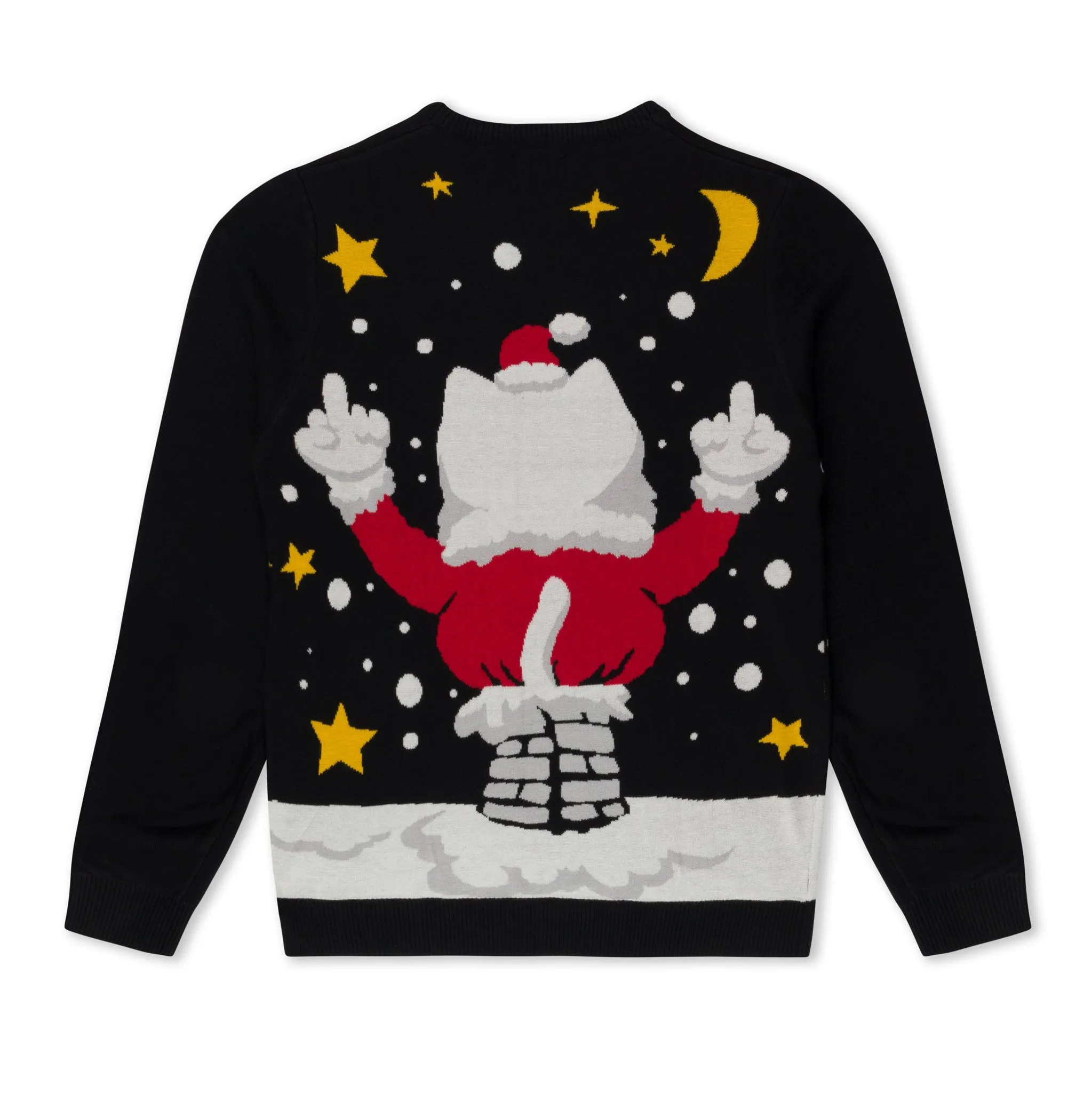 Deck The Halls Knit Sweater (Black) sold by Ripndip product image thumbnail 3