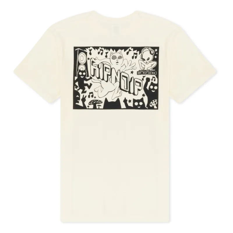 Techno Tee (Natural) sold by Ripndip