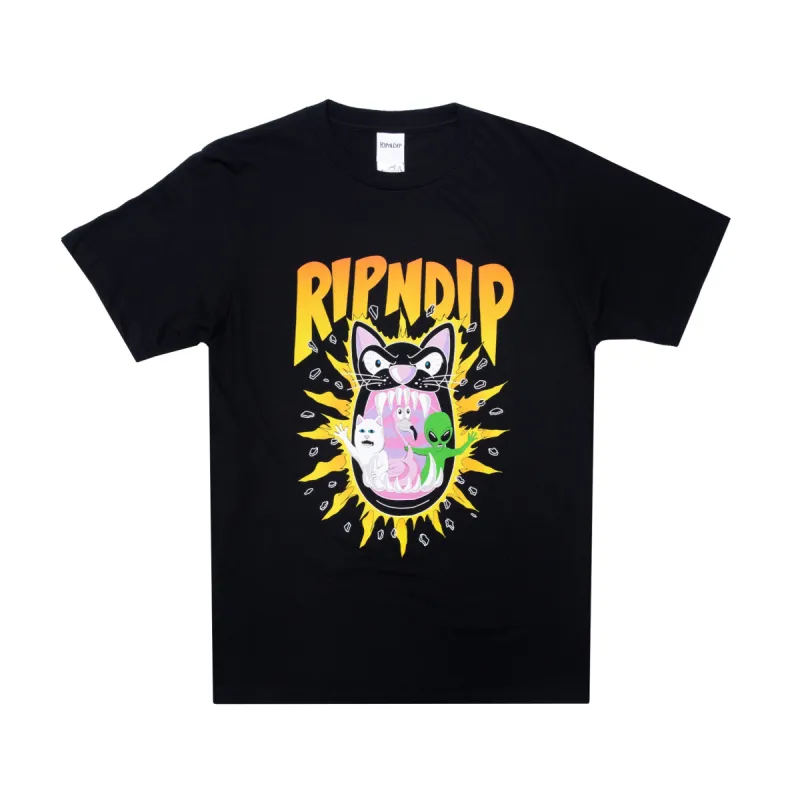 Hellavanight Tee (Black) sold by Ripndip